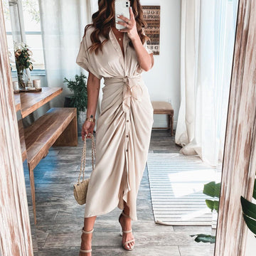 Fashion Forged Face Long Dress For Women