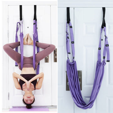 Yoga Stretch Belt for Flexibility & Inversion Training – Hip & Waist Support