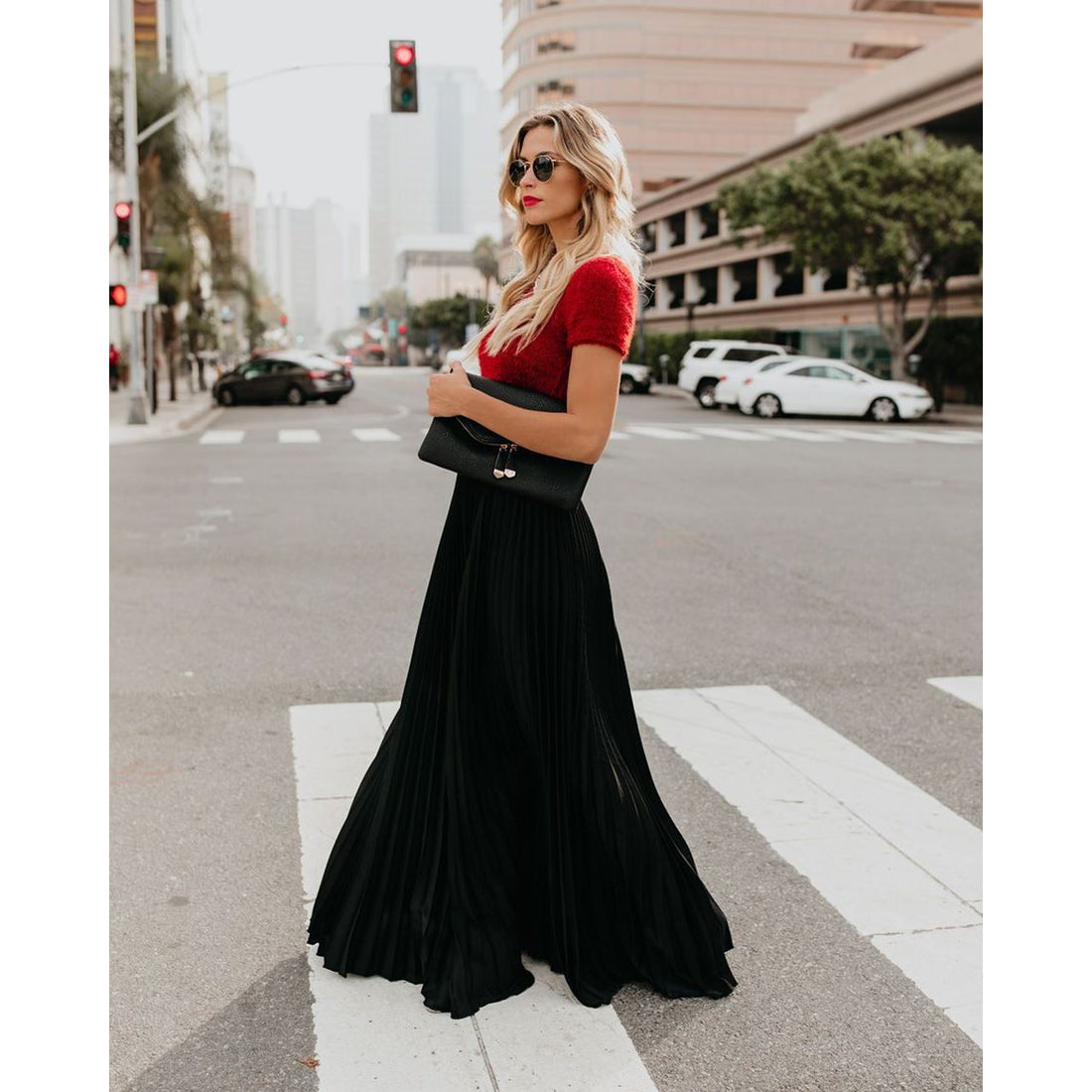 High-Waisted Long Skirt for Women – Casual & Chic Stylish Fashion