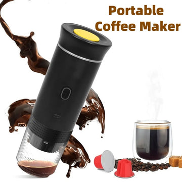 Handy Travel Coffee Machine – 3-in-1 Portable Espresso Maker