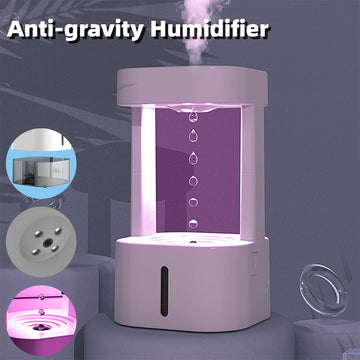 Creative Water Drop Humidifier – Anti-Gravity Air Conditioning Mist Spray