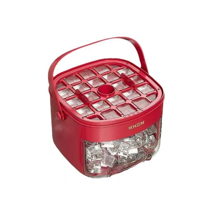 Large Ice Cube Maker Tray – Portable Press Type Design