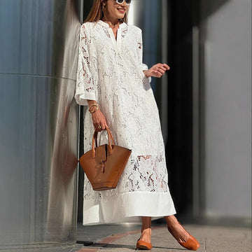 Boho Lace Blouse – Summer Lightweight Tunic Top