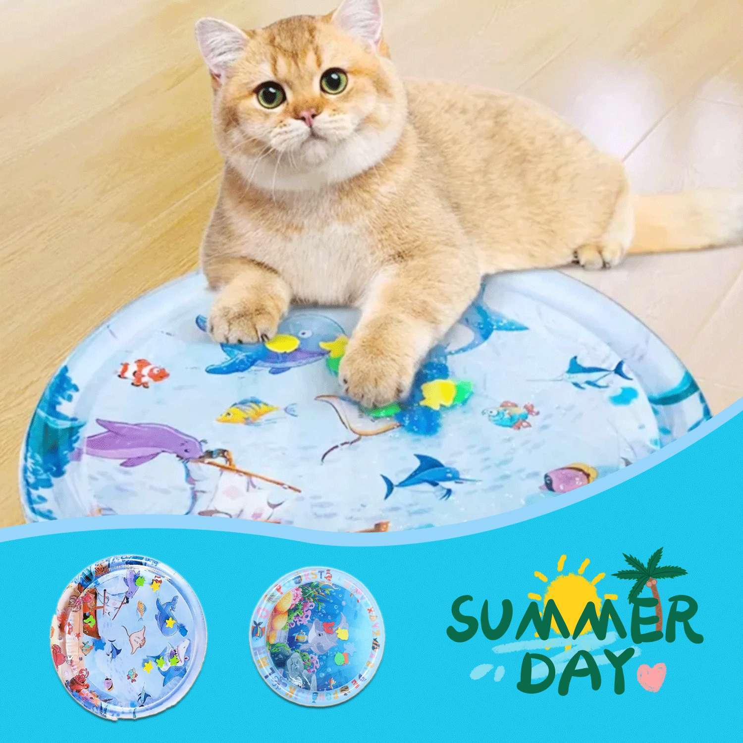 Pet Cooling Pad – Ice Mat for Dogs, Cats & Puppies
