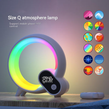 Digital Display Sunrise Alarm Clock – Smart Wake Light with Speaker